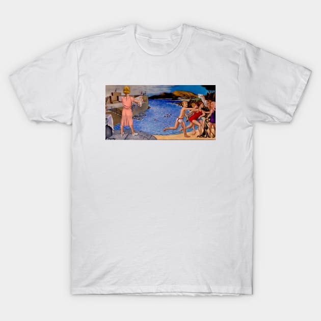 Lover’s Point T-Shirt by GOGARTYGALLERY